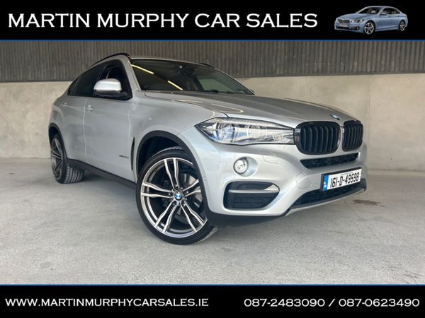 BMW X6 Coupe, Diesel, 2016, Silver
