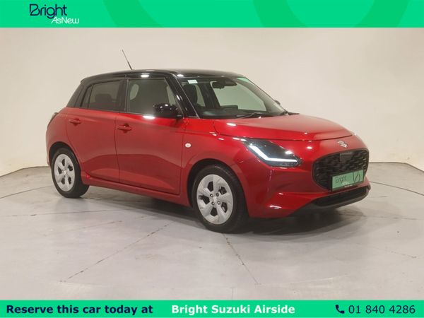 Suzuki Swift Hatchback, Petrol Hybrid, 2025, Red