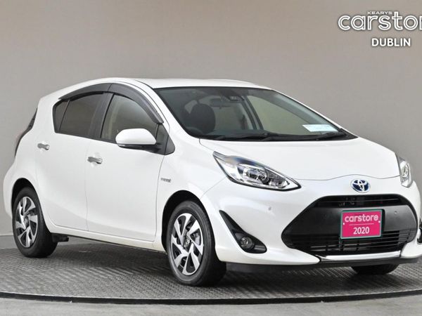 Toyota Aqua Hatchback, Petrol Hybrid, 2020, White