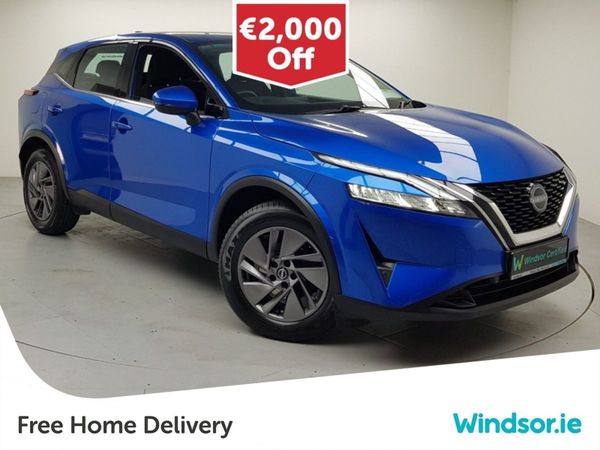 Nissan Qashqai MPV, Petrol Hybrid, 2022, Blue