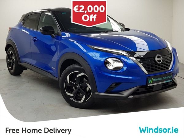 Nissan Juke SUV, Petrol Hybrid, 2024, Blue