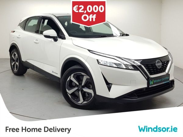 Nissan Qashqai MPV, Hybrid, 2024, White