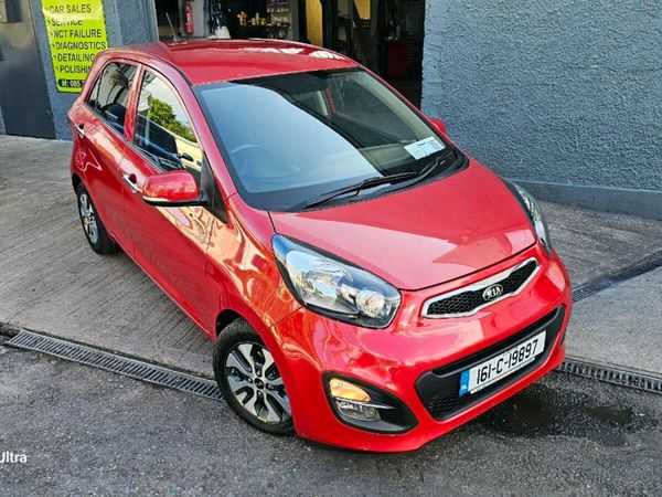 Kia Picanto Hatchback, Petrol, 2016, Red