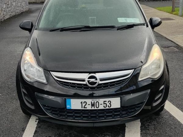 Opel Corsa Hatchback, Petrol, 2012, Black