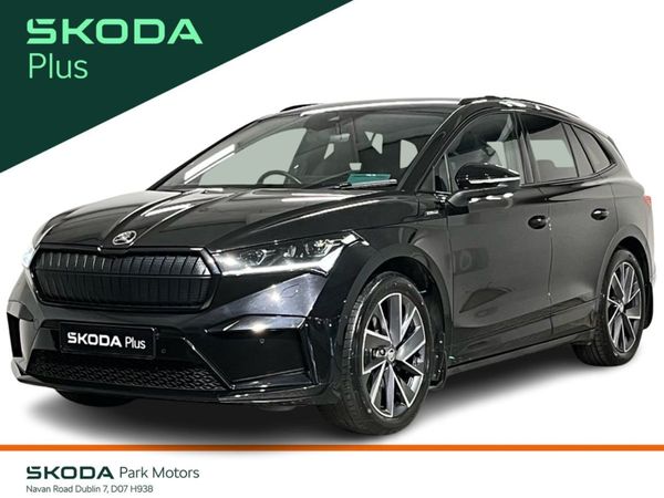 Skoda Enyaq SUV, Electric, 2022, Black