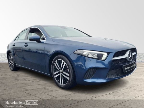 Mercedes-Benz A-Class Saloon, Diesel, 2022, Blue