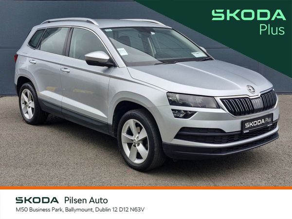 Skoda Karoq Estate, Petrol, 2021, Silver