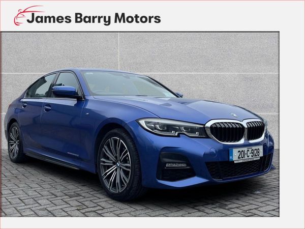 BMW 3-Series Saloon, Petrol Plug-in Hybrid, 2020, Blue