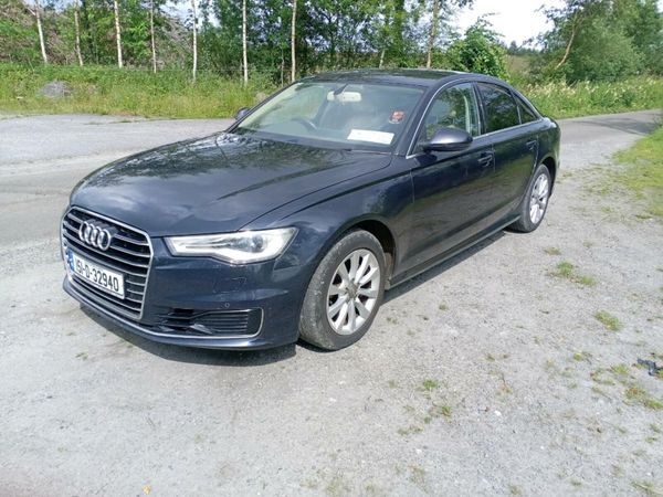 Audi A6 Saloon, Diesel, 2015, Blue