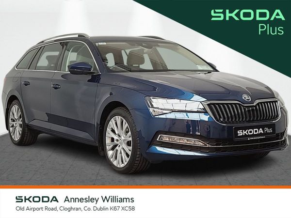 Skoda Superb Estate, Diesel, 2024, Blue