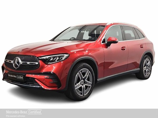 Mercedes-Benz GLC SUV, Diesel Hybrid, 2023, Red