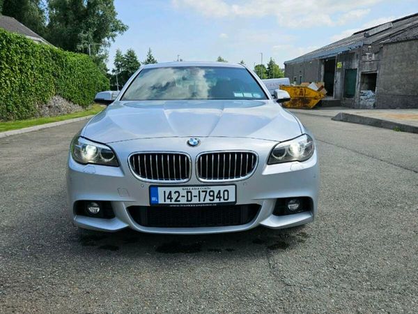 BMW 5-Series Saloon, Diesel, 2014, Silver