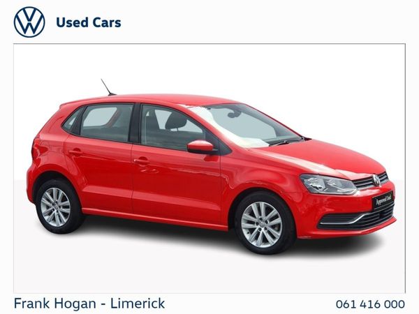 Volkswagen Polo Hatchback, Petrol, 2016, Red