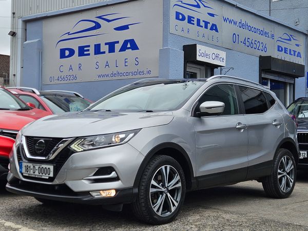 Nissan Qashqai SUV, Petrol, 2018, Silver