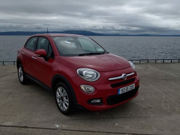 Fiat 500X SUV, Petrol, 2015, Red