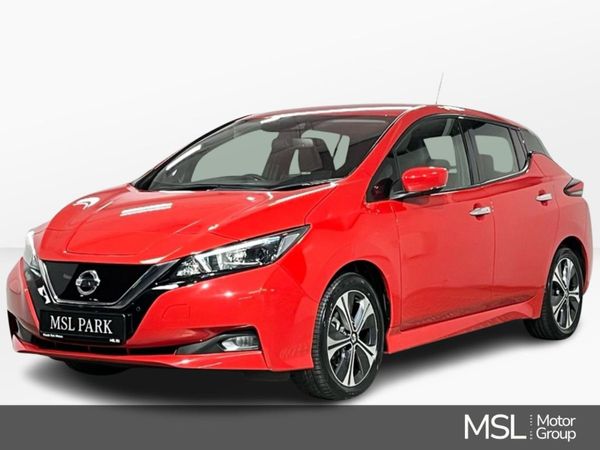 Nissan Leaf Hatchback, Electric, 2020, Red