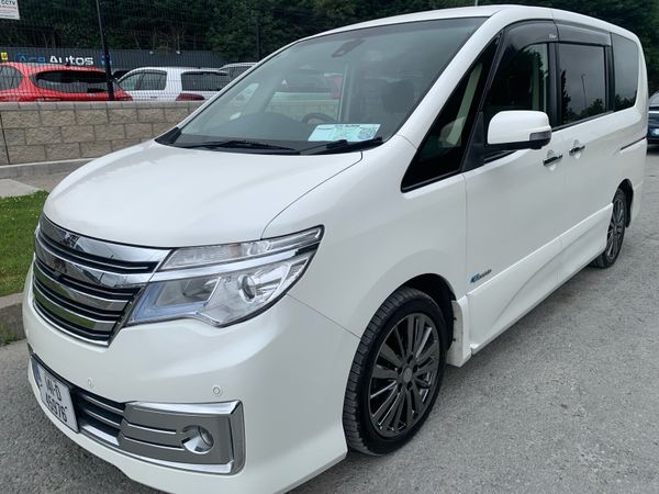 Nissan Serena MPV, Petrol Hybrid, 2014, White