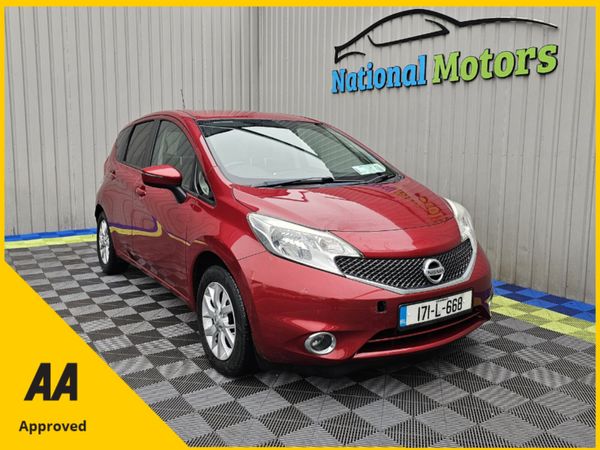 Nissan Note MPV, Diesel, 2017, Red