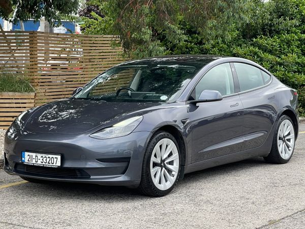 Tesla Model 3 Saloon, Electric, 2021, Grey