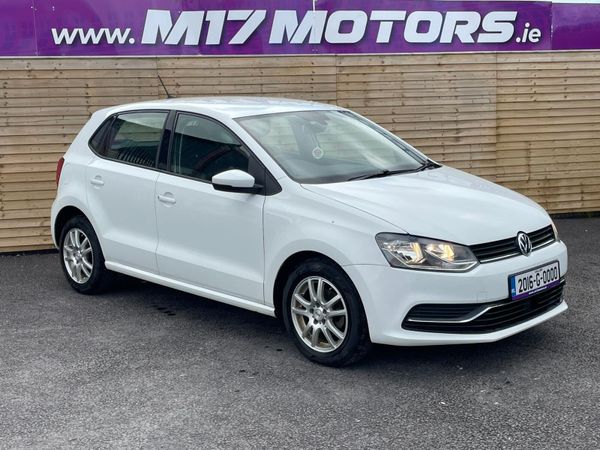 Volkswagen Polo Hatchback, Petrol, 2016, White
