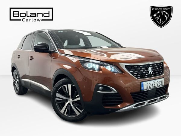 Peugeot 3008 SUV, Petrol, 2017, Gold