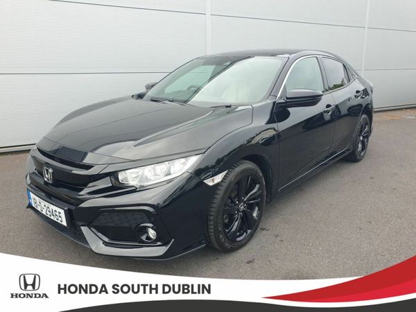 Honda Civic Hatchback, Petrol, 2018, Black