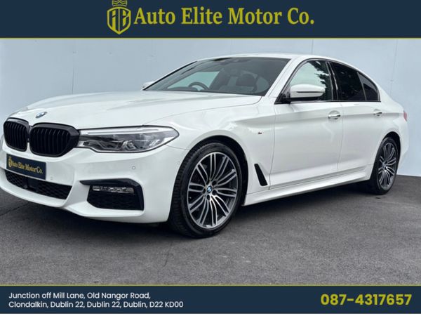 BMW 5-Series Saloon, Diesel, 2018, White