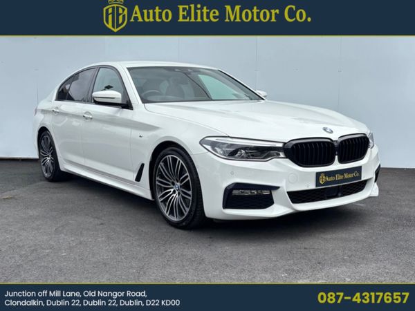 BMW 5-Series Saloon, Diesel, 2018, White