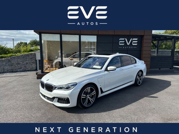 BMW 7-Series Saloon, Petrol Plug-in Hybrid, 2018, White