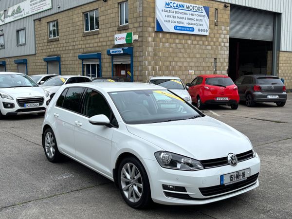 Volkswagen Golf Estate, Petrol, 2015, White