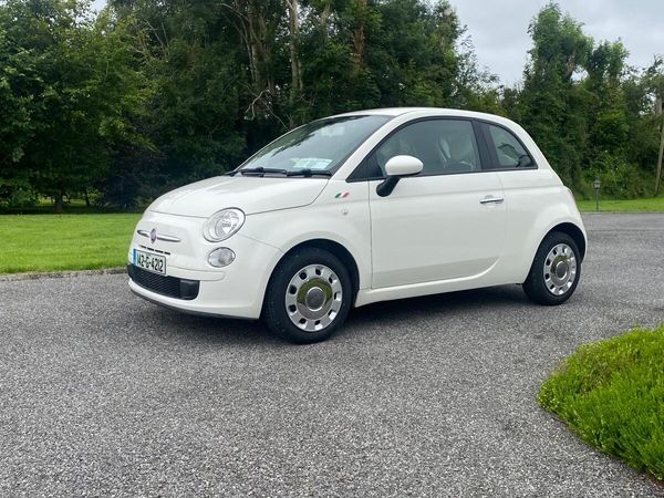 Fiat 500 Hatchback, Petrol, 2014, White