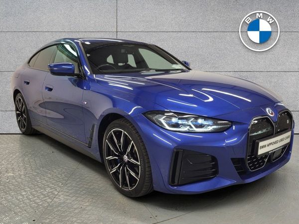 BMW i4 Saloon, Electric, 2022, Blue