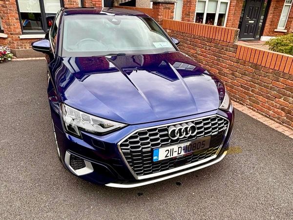 Audi A3 Saloon, Diesel, 2021, Blue