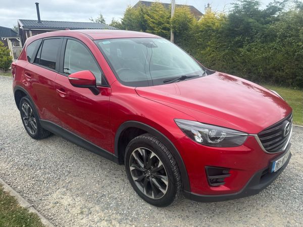 Mazda CX-5 SUV, Diesel, 2016, Red