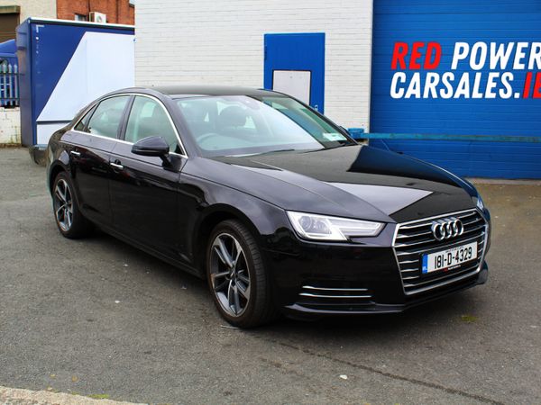 Audi A4 Saloon, Diesel, 2018, Black