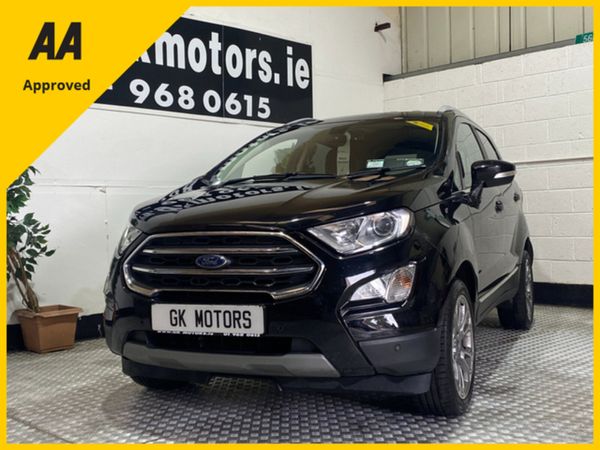 Ford EcoSport SUV, Petrol, 2019, Black