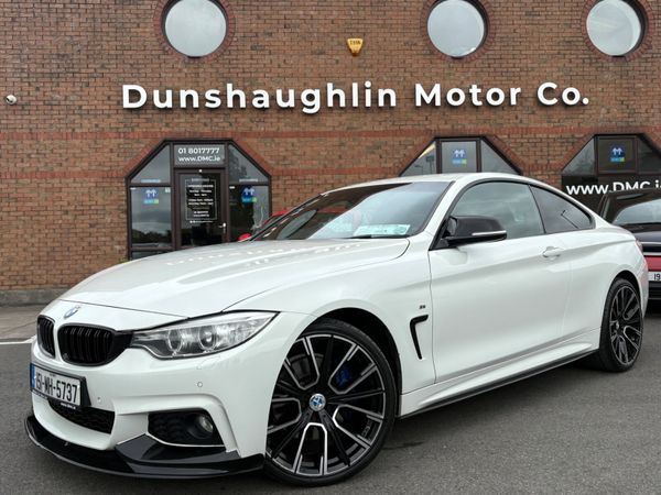 BMW 4-Series Coupe, Diesel, 2015, White