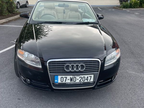 Audi A4 Convertible, Petrol, 2007, Black