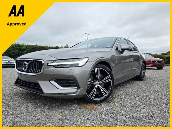 Volvo S60 Saloon, Petrol Plug-in Hybrid, 2019, Gold