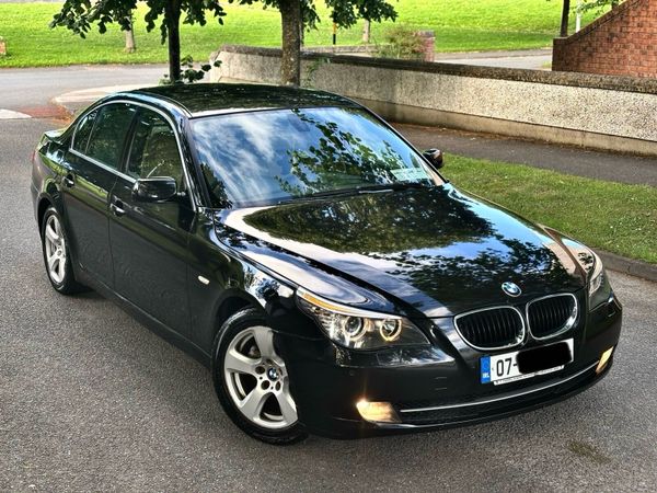 BMW 5-Series Saloon, Diesel, 2007, Black