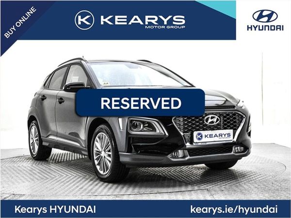 Hyundai KONA Crossover, Petrol, 2019, Black