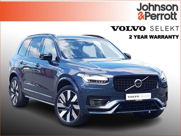Volvo XC90 SUV, Petrol Plug-in Hybrid, 2024, Blue