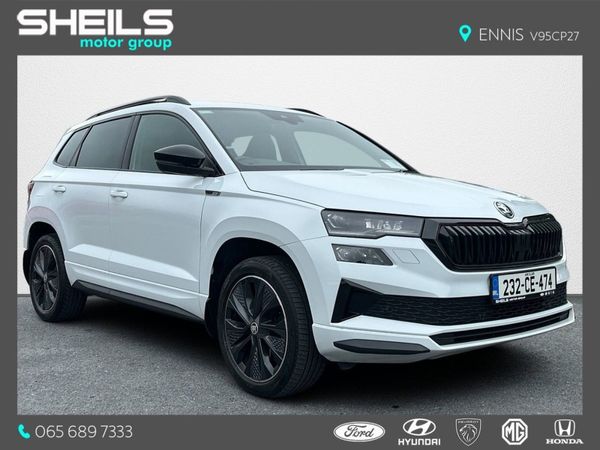 Skoda Karoq SUV, Diesel, 2023, White