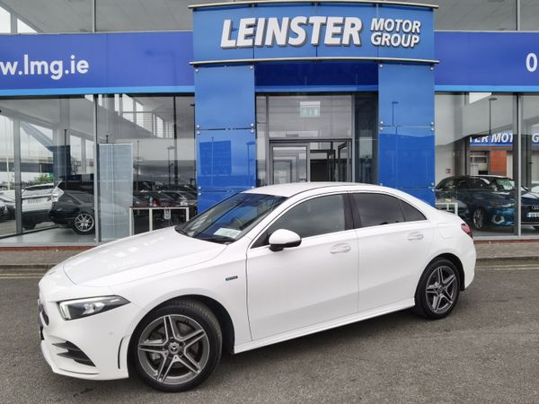 Mercedes-Benz A-Class Saloon, Petrol Plug-in Hybrid, 2021, White