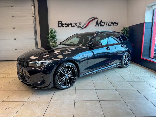 BMW 3-Series Estate, Petrol Hybrid, 2023, Black