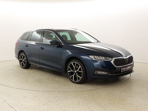 Skoda Octavia Estate, Diesel, 2021, Blue
