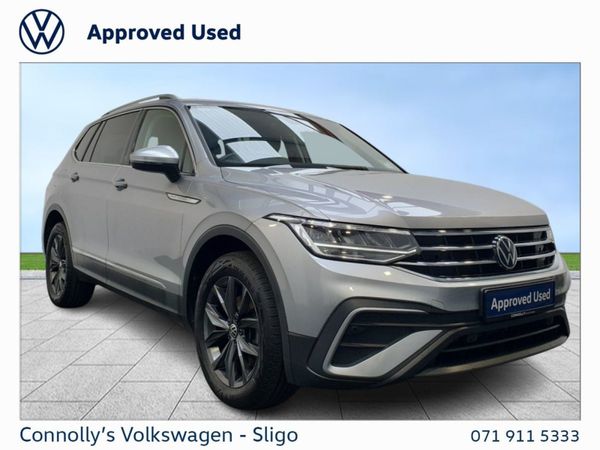 Volkswagen Tiguan Allspace SUV, Diesel, 2024, Silver