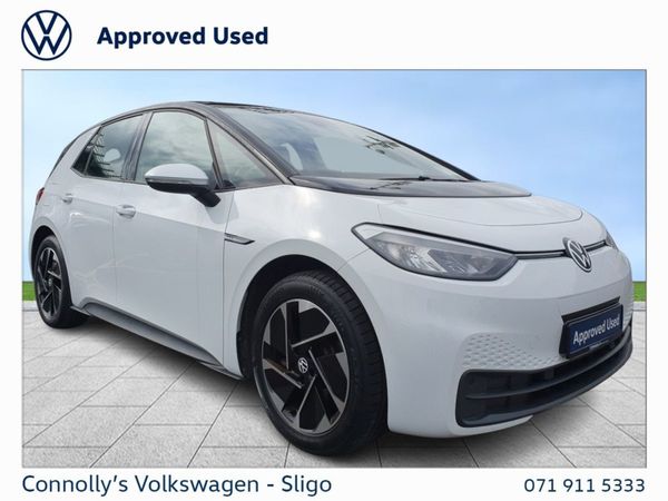 Volkswagen ID.3 Hatchback, Electric, 2022, White