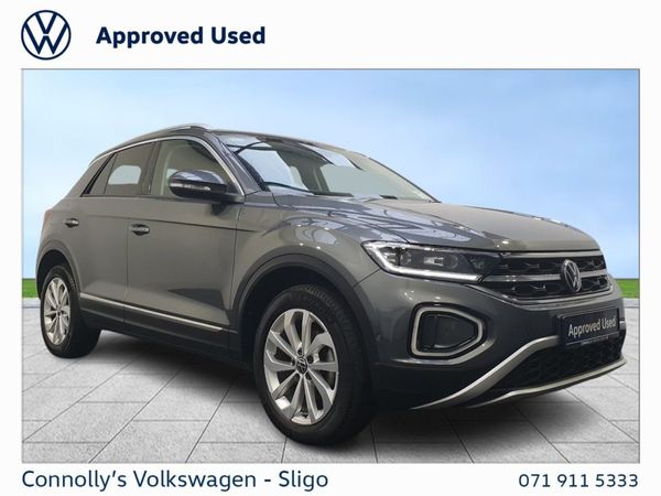 Volkswagen T-Roc SUV, Petrol, 2023, Grey