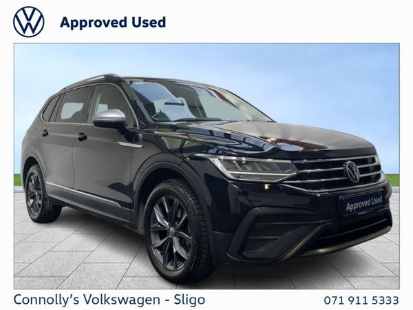 Volkswagen Tiguan Allspace SUV, Diesel, 2023, Black
